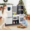 Costway Kids Cooking Pretend Play Toy Children Playset Wooden Kitchen Set Gift
